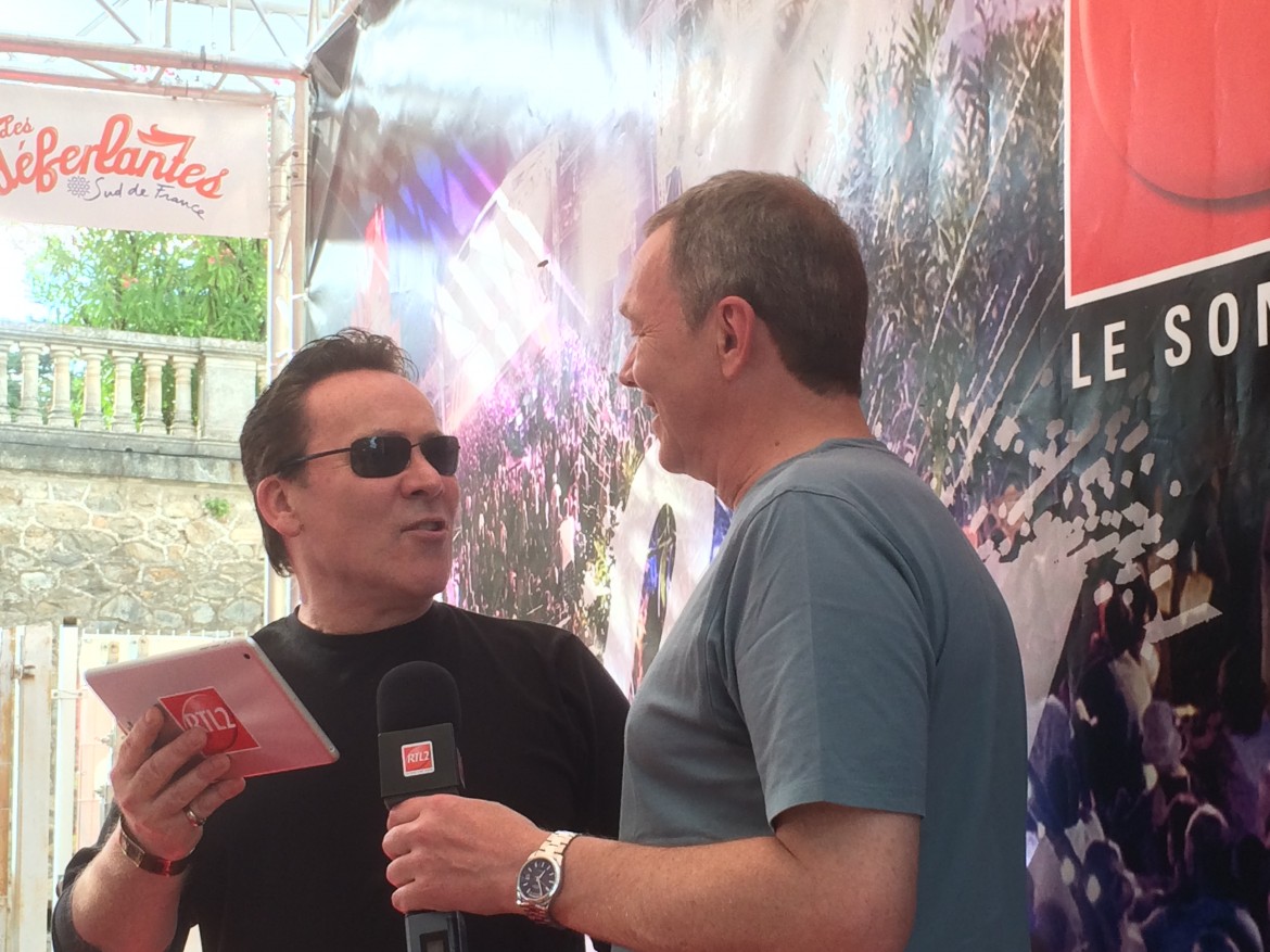 UB40 at the party in Les Deferlantes
