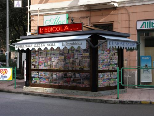 Le edicole ai tempi delleditoria 50