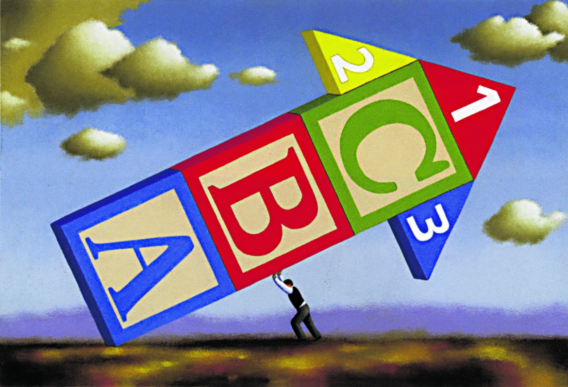 James Fryer, «Times Educational Supplement», illustrazione tratta da «200 Best Illustrators Worldwide» (Lizer’s Archive Special)