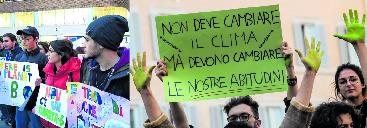 salva la terra dagli slogan sul riscaldamento globale