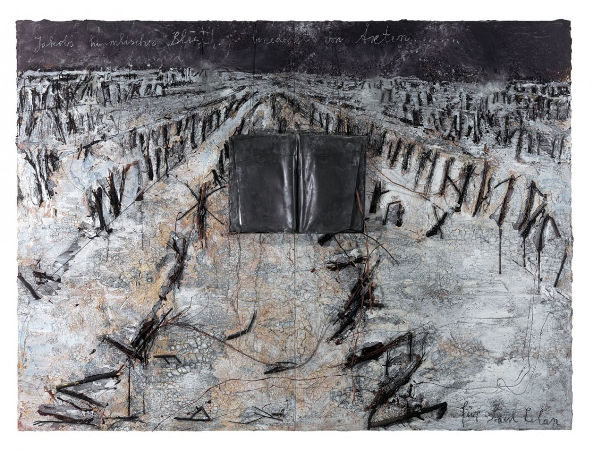 Anselm Kiefer Pour Paul Celan Grand Palais Blanchot, tragitto mimetico nel silenzio di Celan | il manifesto