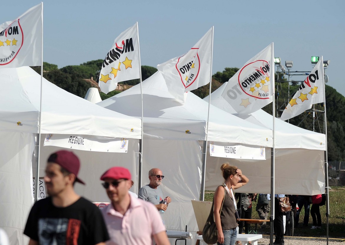 Ottobre 2014, la kermesse dei 5 stelle al Circo Massimo a Roma
