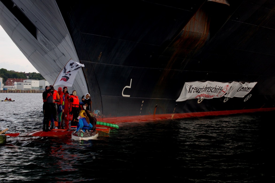 Grandi navi Germania come Venezia nein alle grandi navi