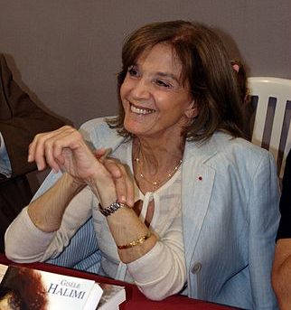 Gisle Halimi con larma del diritto