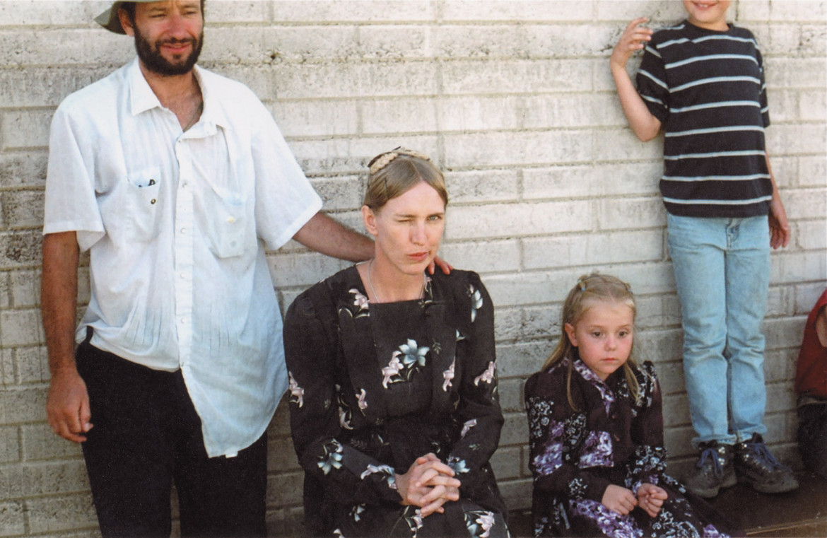 Miriam Toews sul set di «Luz Silenciosa», un film diretto nel 2007 da Carlos Reygadas (licenza creative commons)
