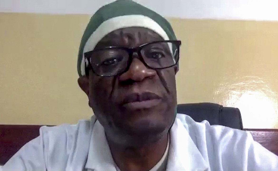 Il dottor Denis Mukwege, Nobel per la Pace 2018, ha salutato l'arresto di Lumbala come un primo passo verso la giustizia
