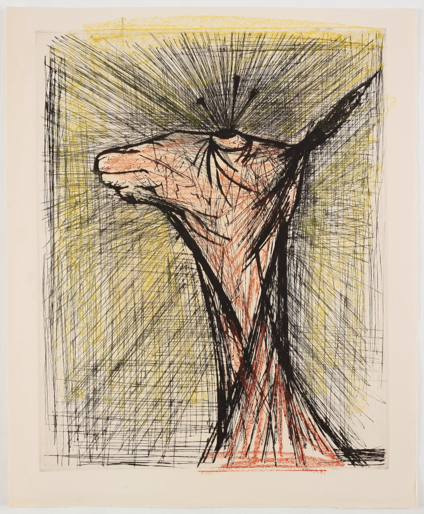 Bernard Buffet, L’Agneu, mostra L’Apocalypse, Parigi, 1961, Musée d’Art Moderne de la Ville de Paris