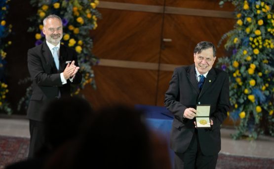 Parisi riceve il premio Nobel nella sua Sapienza