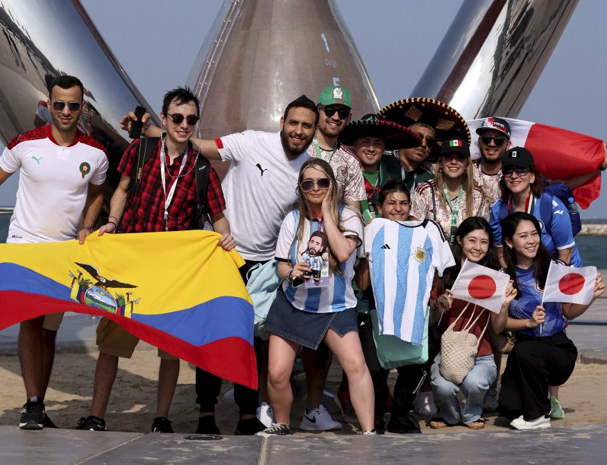 I tifosi tedeschi della Coppa del Mondo sono accattivanti