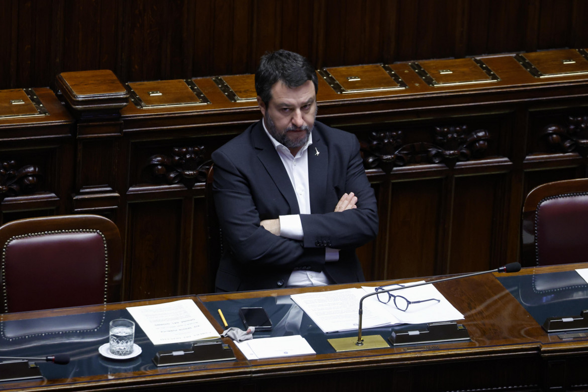 Matteo Salvini, la prima vittima del codice stradale