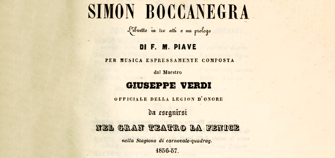 Simon Boccanegra, Verdi e il qui e ora