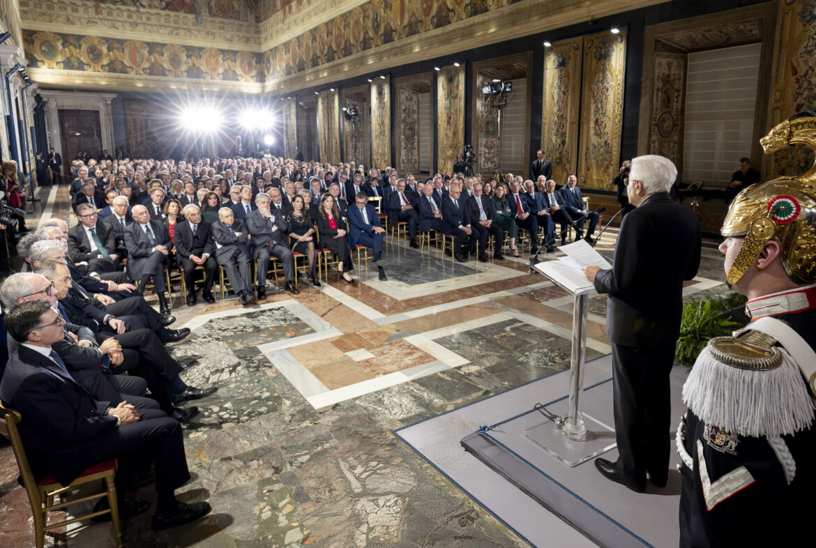 Mattarella: «Chi governa non alimenti divisioni»