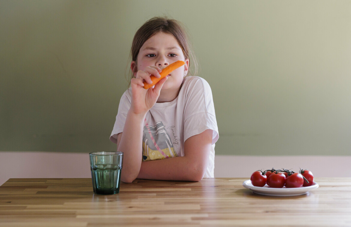 Bambini (quasi) vegetariani ma senza esagerare