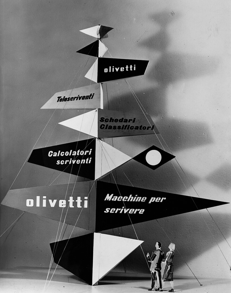 Olivetti, parole e immagini di Pintori, un sardo con le macchine