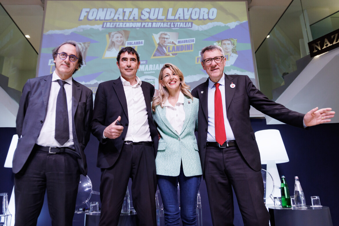 Díaz attacca Meloni: «Invita ad astenersi per paura del popolo» Díaz attacca Meloni: «Invita ad astenersi per paura del popolo»
