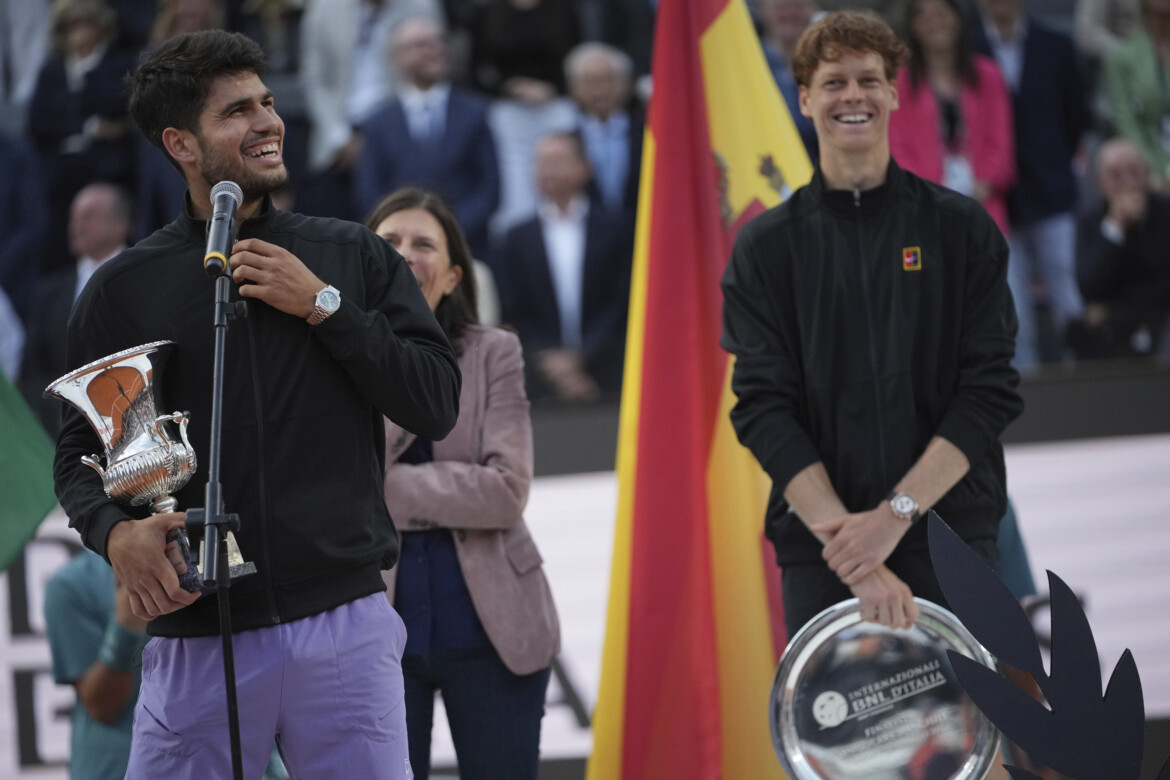Alcaraz si prende Roma, e Paolini fa il bis con Errani Alcaraz si prende Roma, e Paolini fa il bis con Errani