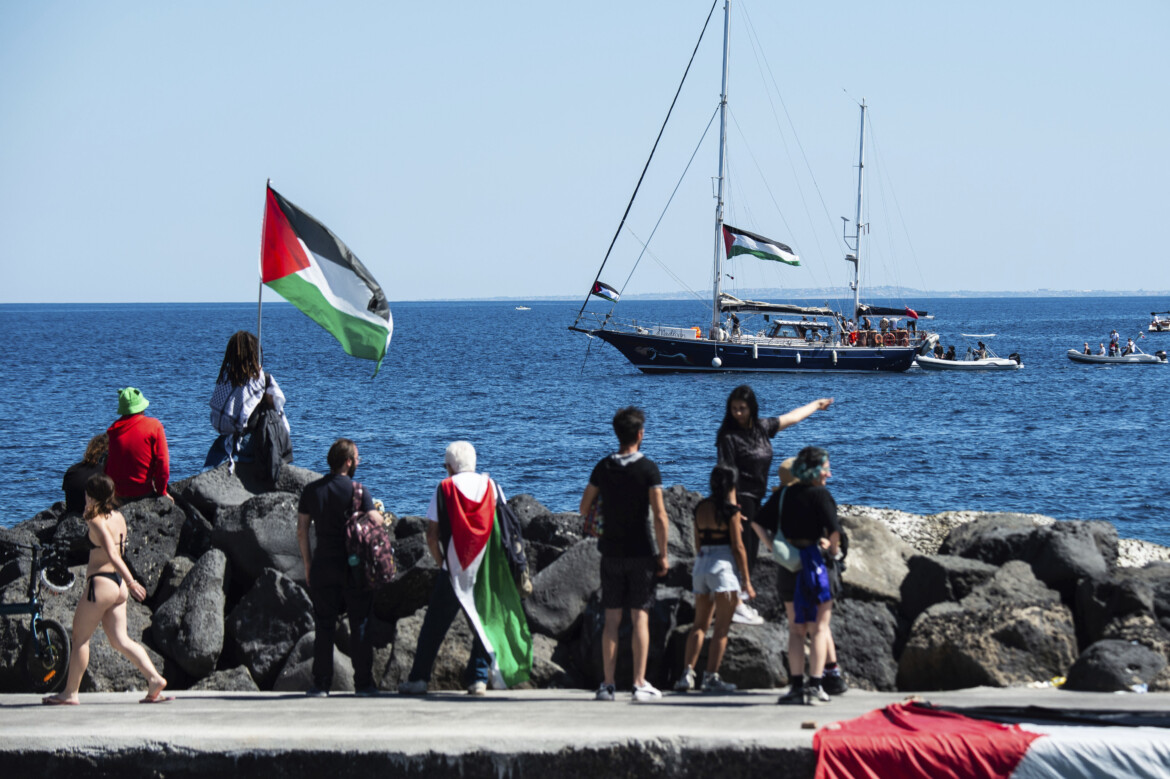 La Flotilla è salpata da Catania. Dagli Usa le prime minacce La Flotilla è salpata da Catania. Dagli Usa le prime minacce