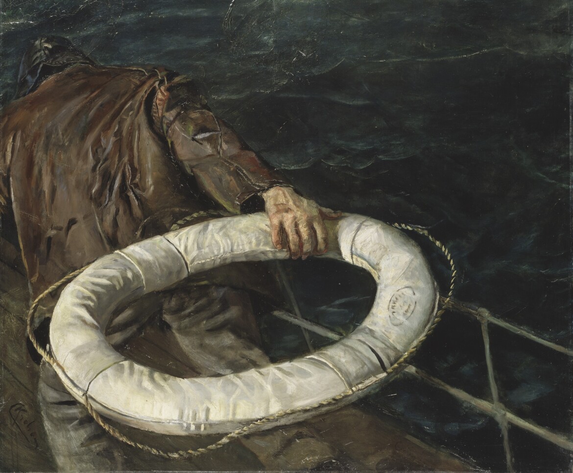 Krohg, inquadrature ardite del popolo del Nord Krohg, inquadrature ardite del popolo del Nord