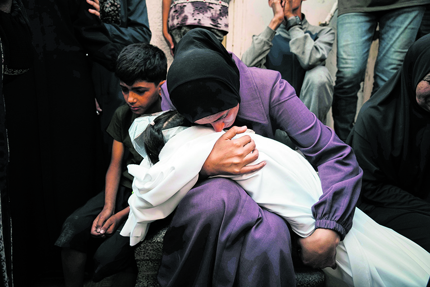 La notte immobile di Gaza