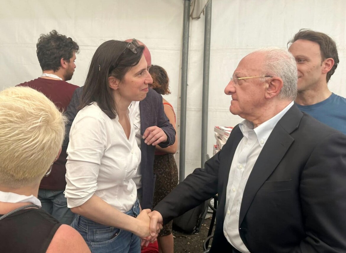 Schlein: l’accordo con De Luca non si tocca Schlein: l’accordo con De Luca non si tocca