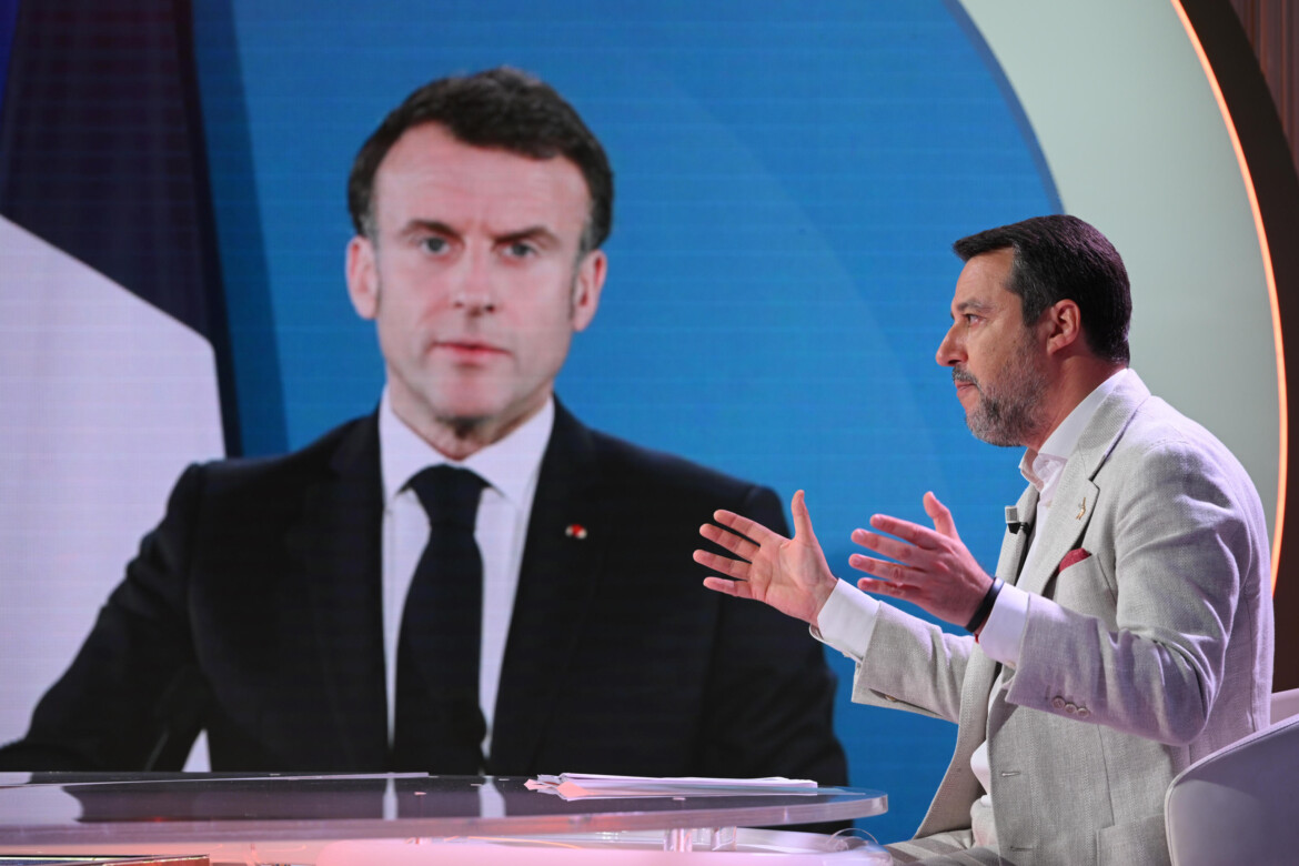 Macron «permaloso». Salvini alza lo scontro con la Francia su Kiev Macron «permaloso». Salvini alza lo scontro con la Francia su Kiev
