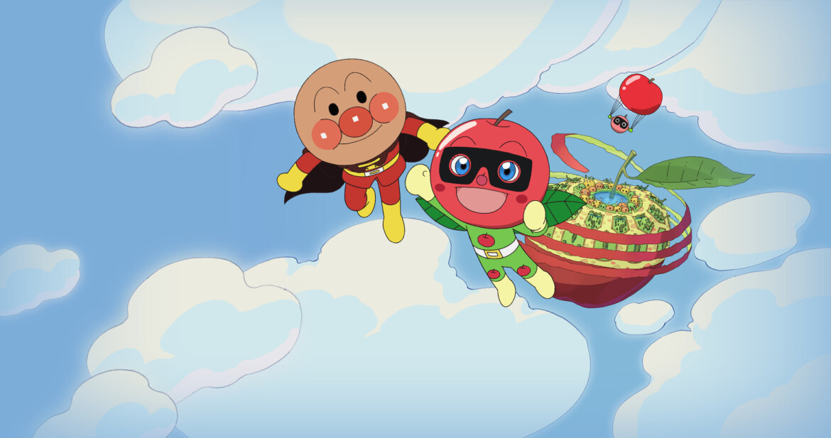 anpanman supereroe in cucina
