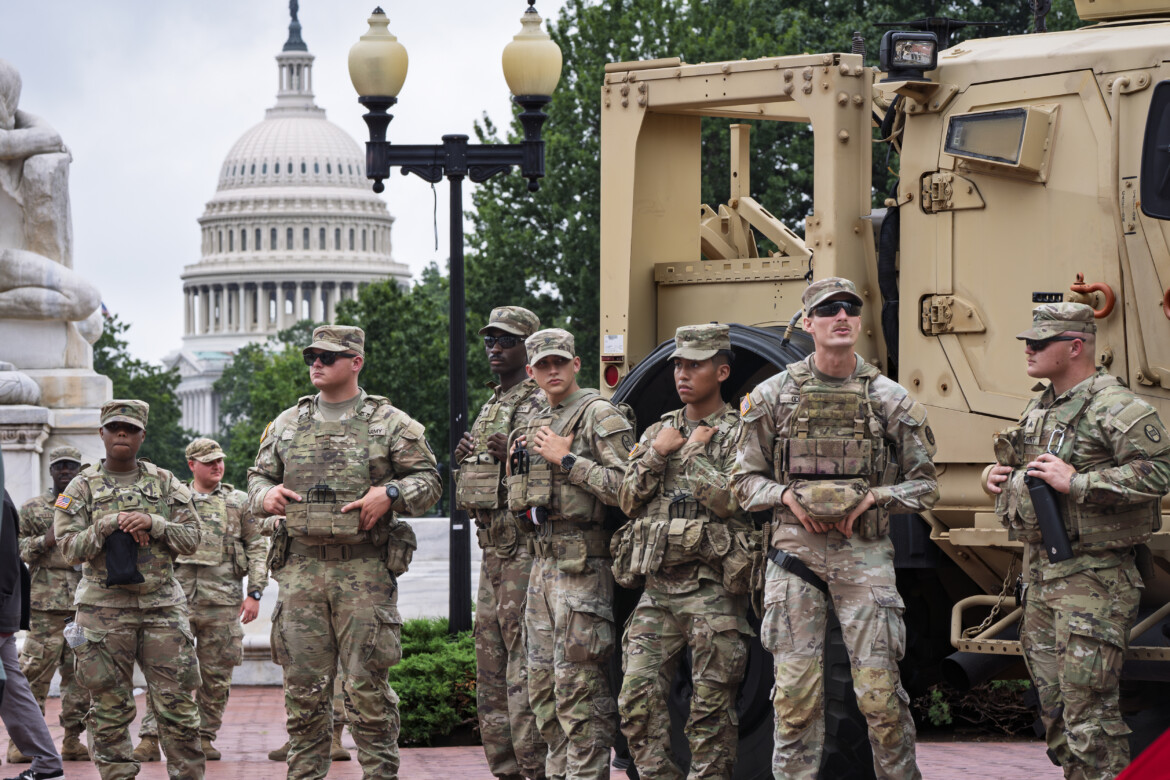 Washington, vita da reality con truppe vere Washington, vita da reality con truppe vere