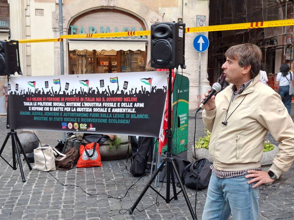 «No al riarmo»: in piazza contro l’agenda Meloni
