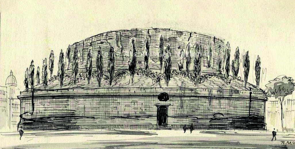I cipressi del Mausoleo di Augusto, l’«empio crimine» dell’abbattimento I cipressi del Mausoleo di Augusto, l’«empio crimine» dell’abbattimento