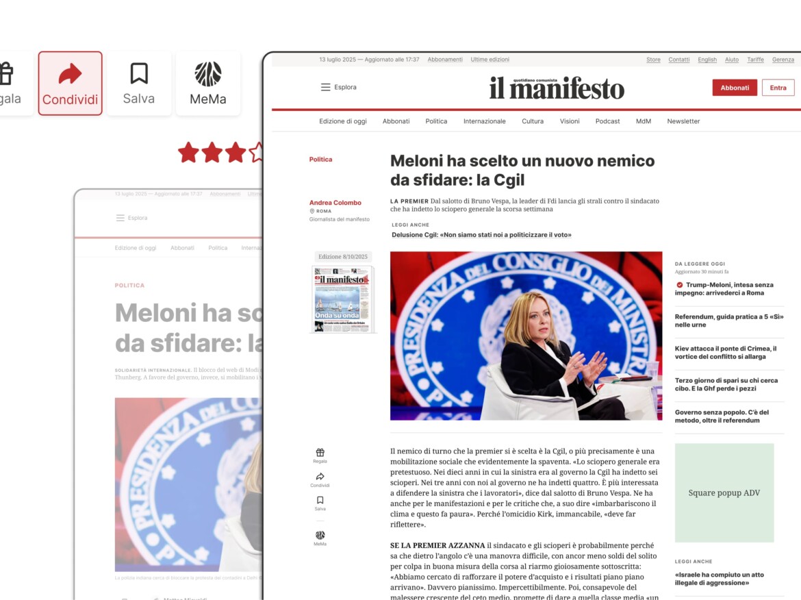 Web design, un progetto che bilancia tante esigenze diverse Web design, un progetto che bilancia tante esigenze diverse