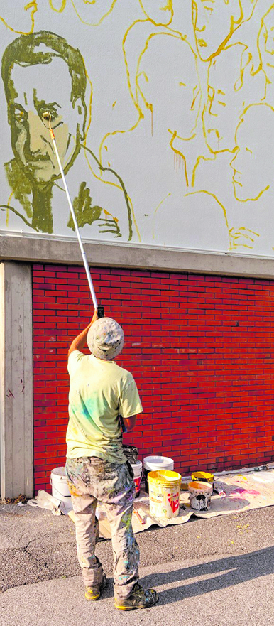 Writer e street artist, operazione comunitaria