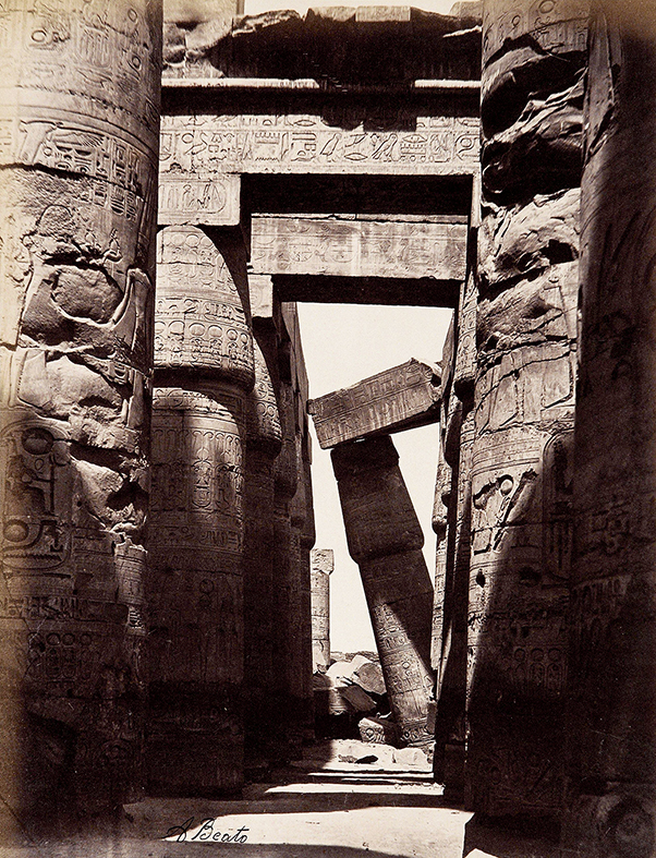 Antonio Betato, il Paese dei Faraoni all’albumina