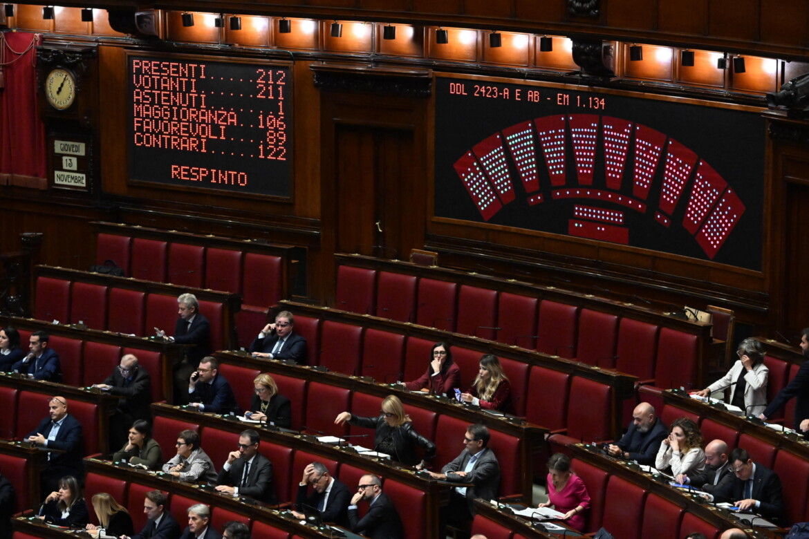 Consenso, i lavori alla Camera e Senato