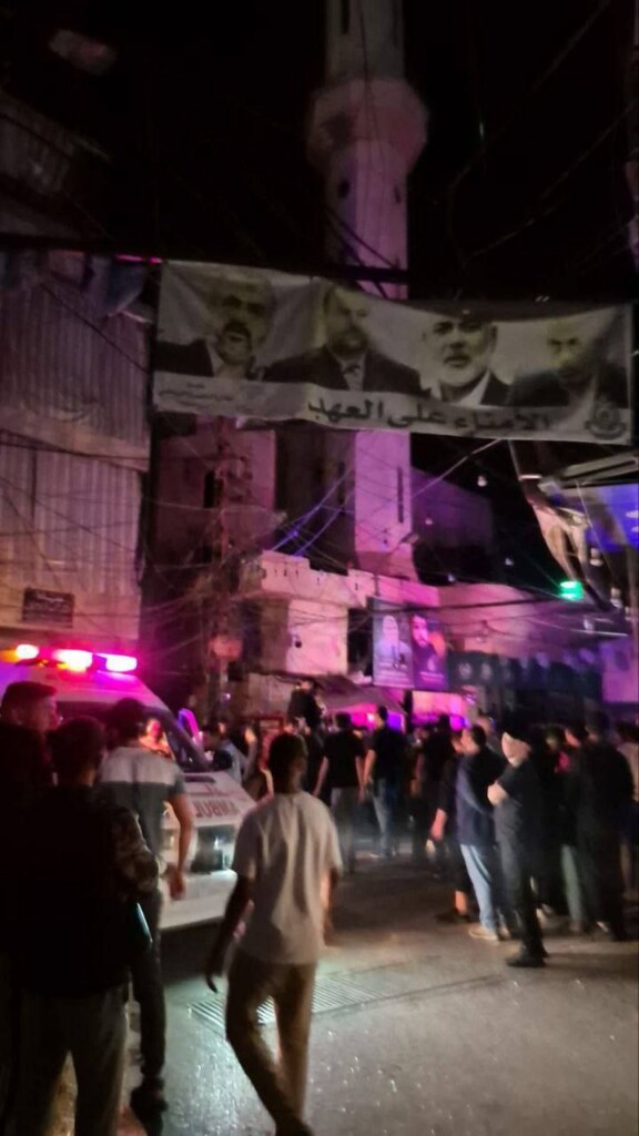 Israele attacca in Libano il campo palestinese di Ein El Hilwe, almeno 15 morti