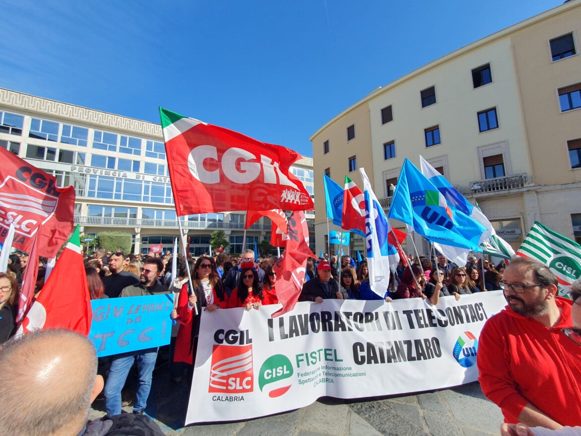 Call center, sciopero dei lavoratori Tim