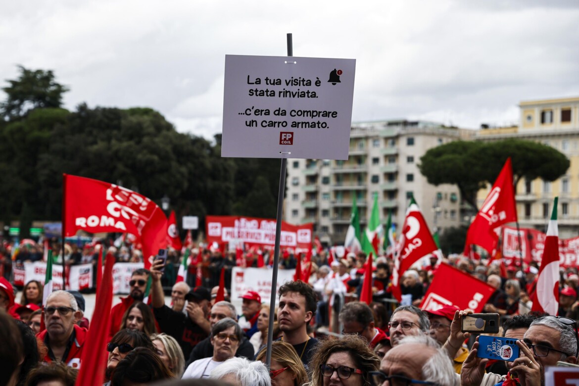 sciopero della cgil bisogna cambiare una manovra balorda